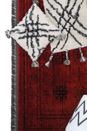 Κλασικό Χαλί Afgan 8127G D.Red 160X230 Royal Carpet - Image 3
