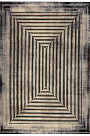 Σετ κρεβατοκάμαρας 3τμχ Art 9290 Anthracite-Cream Koulis Carpets