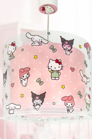 Hello Kitty and Friends παιδικό φωτιστικό οροφής (41252)