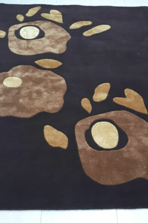Μοντέρνο Χαλί Χειροποίητο Cacharel 1010 Brown 200X250 Biokarpet - Image 1