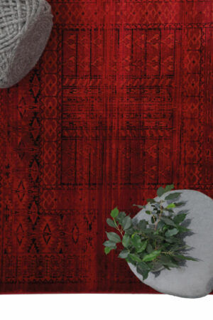 Κλασικό Χαλί Afgan 7504H D.Red 240X350 Royal Carpet - Image 3