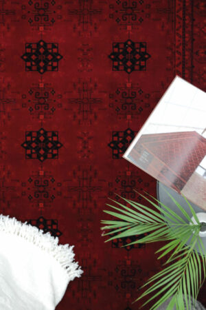 Κλασικό Χαλί Afgan 8127A D.Red 240X350 Royal Carpet - Image 3
