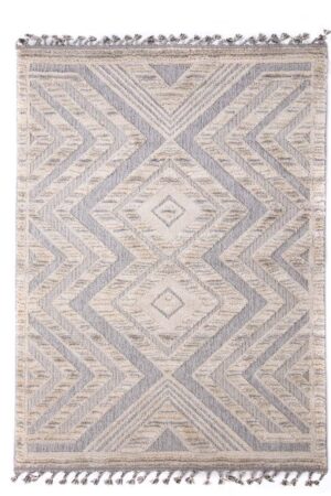 Μοντέρνο Xαλί La Casa 723A White-L. Grey 160X230 Royal Carpet - Image 1