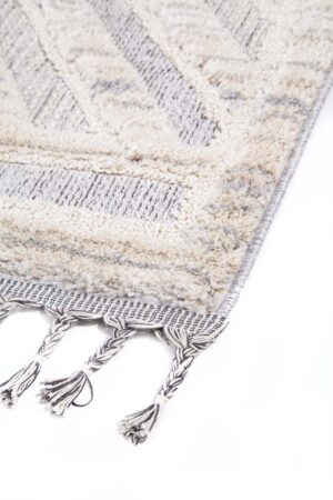 Μοντέρνο Xαλί La Casa 723A White-L. Grey 160X230 Royal Carpet - Image 2