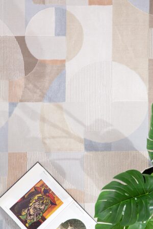 Μοντέρνο Χαλί Mona 409 Brown Pudra 200X290 Royal Carpet - Image 3