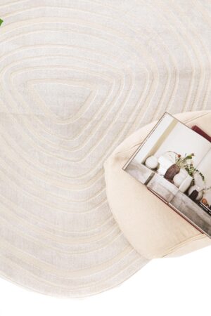 Στρογγυλό Χαλί Organic 264 Cream 160X160 Royal Carpet - Image 3