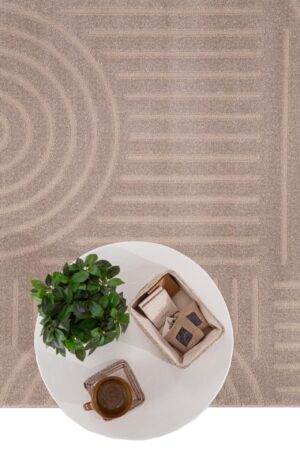 Μοντέρνο Χαλί Organic 588 Beige 200X250 Royal Carpet - Image 3