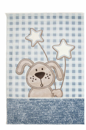 Παιδικό χαλί Sky 6575A L. Blue 80X160 Royal Carpet - Image 1