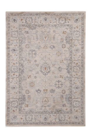 Κλασικό Χαλί Tabriz 662 L.Grey 240X360 Royal Carpet - Image 1