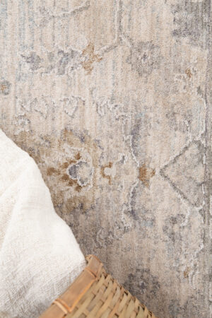 Κλασικό Χαλί Tabriz 662 L.Grey 240X360 Royal Carpet - Image 3