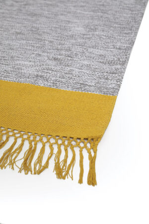 Χαλι Urban Cotton Kilim Flitter Yellow 70X140 Royal Carpet - Image 2