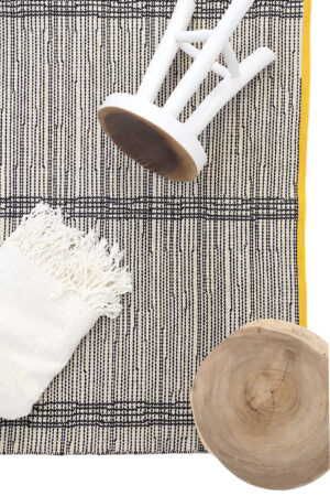 Χαλι Urban Cotton Kilim Marshmallow Old Gold 160X230 Royal Carpet - Image 3