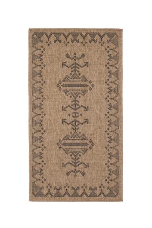 Ψάθινο Χαλί Avanos 9090 Black 80X150 Royal Carpet - Image 1