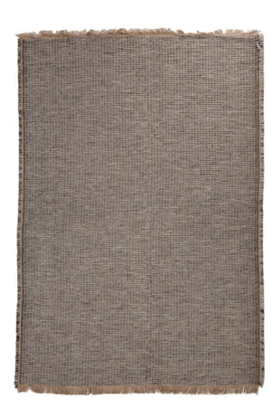 Ψάθινο Χαλί Elise 3652 09 Grey Black 130x190 Royal Carpet - Image 1
