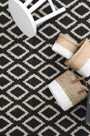 Ψαθα Flox Black 3 200X285 Royal Carpet - Image 3
