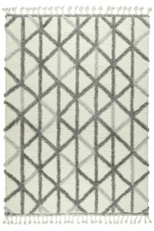 Μοντέρνο Χαλί Thick 825 Grey Cream 200X250 Koulis Carpets - Image 1