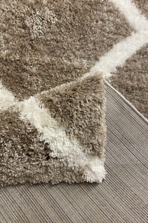 Μοντέρνο Χαλί Puffy 3662A Brown 165X230 Koulis Carpets - Image 3