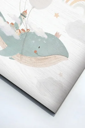 Flying Whale ξύλινο κάδρο (21233) - Image 3