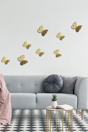 Gold Butterflies 3D πολυπροπυλενίου (24011)