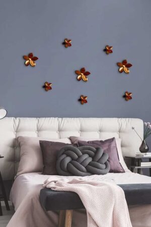 Bronze Flowers 3D πολυπροπυλενίου (24015) - Image 1