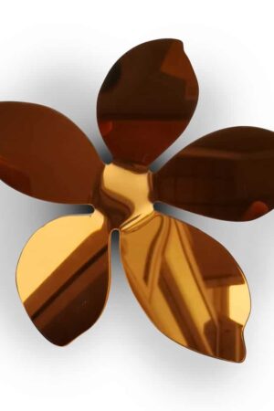 Bronze Flowers 3D πολυπροπυλενίου (24015) - Image 2