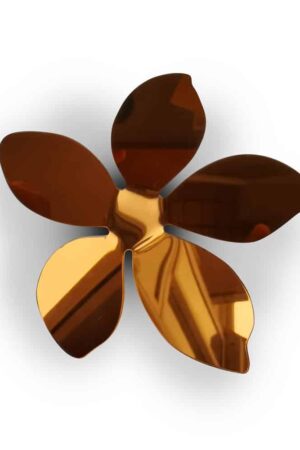 Bronze Flowers 3D πολυπροπυλενίου (24015) - Image 3