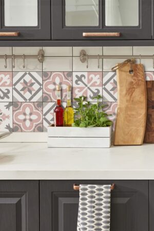 Tile Cover Pink πλακάκια διακόσμησης τοίχων κουζίνας & μπάνιου (31224) - Image 3