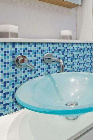 Tile Light Blue πλακάκια διακόσμησης τοίχων κουζίνας & μπάνιου (31314) - Image 1
