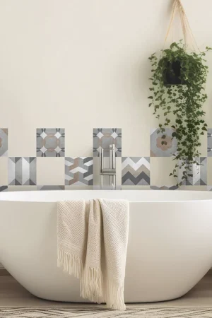 Geometric Tiles πλακάκια διακόσμησης κουζίνας & μπάνιου (31322)