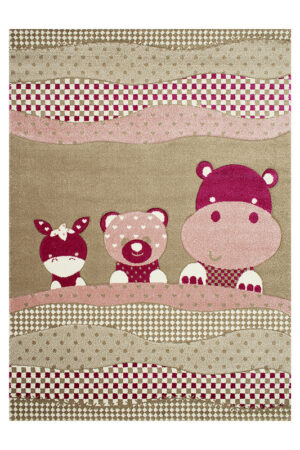 Παιδικό Χαλί Kids 1969A Pink 70X150 Koulis Carpets - Image 1