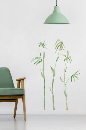 Bamboo αυτοκόλλητα τοίχου βινυλίου (44233)