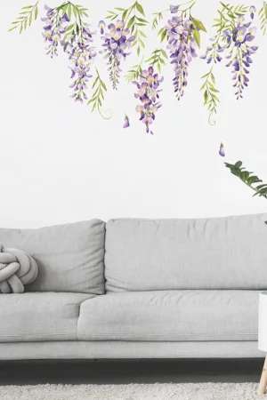 Wisteria αυτοκόλλητα τοίχου βινυλίου (44239)
