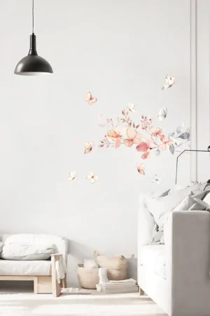 Flowering Vintage Branch αυτοκόλλητα τοίχου (44242)