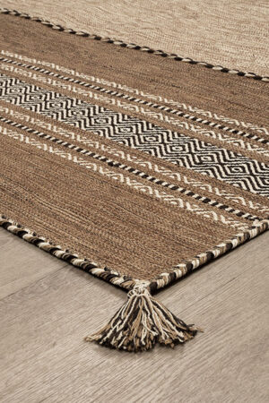 Καλοκαιρινό Χαλί Antique Kilim 1020 Ivory 160x230 New Plan - Image 2