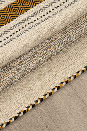 Καλοκαιρινό Χαλί Antique Kilim 2040 Orche 133x190 New Plan - Image 3