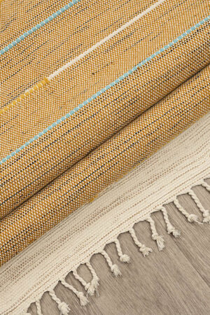 Καλοκαιρινό Χαλί Ribella 200 Beige 70x190 New Plan - Image 3