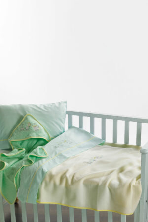 Κουβέρτα Fleece Κούνιας Baby Joia 100x150 214 YELLOW - Image 2
