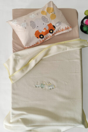 Κουβέρτα Fleece Κούνιας Baby Joia 100x150 214 YELLOW - Image 1