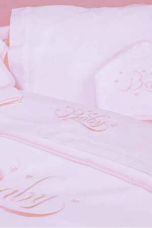 Κουβέρτα Fleece Κούνιας Baby Joia 100x150 BJ289 PINK - Image 1