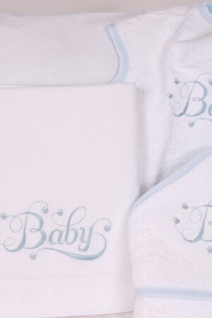 Κουβέρτα Fleece Κούνιας Baby Joia 100x150 BJ289 AZUL - Image 1