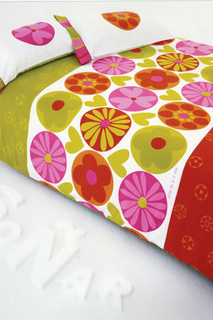 Σετ Παπλωματοθήκη Agatha Ruiz de La Prada 160x240 JARDIN - Image 1