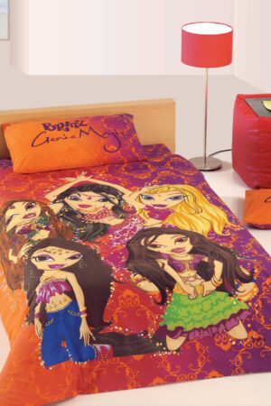 Σετ Παπλωματοθήκη Μονή 160x240 BRATZ MAGIC - Image 1
