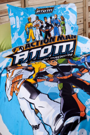 Σετ Παπλωματοθήκη Μονή Special Lux 160x240 ACTION MAN - Image 1
