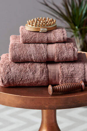 Σετ Πετσέτες Towels Collection JOLIE LIGHT BROWN - Image 1