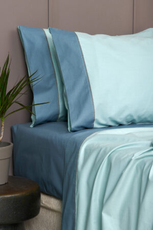Σετ Υπέρδιπλα Σεντόνια Με Φάσα 240x260 COLOUR RAINBOW CITADEL - Image 1