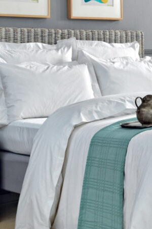 Παπλωματοθήκη White Comfort 300TC 240x250 WHITE PLAIN - Image 1