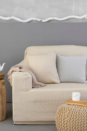 Ριχτάρι Πολυθρόνας Ελαστικό Flexi Collection FT1514 BEIGE - Image 1