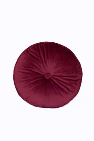 Διακοσμητικο Μαξιλαρι Velvet Feel Ø40cm VF803 BORDEAUX