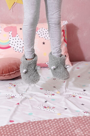 Παντοφλάκια New Baby NB0127 GREY 32 - Image 1