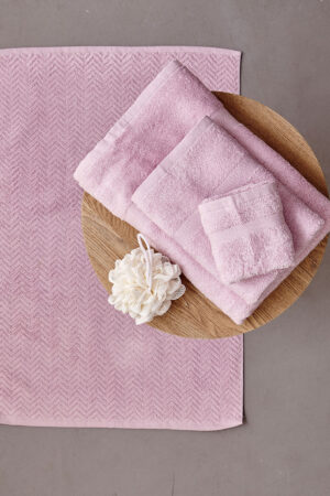Σετ Πετσέτες & Πατάκι Towels Collection ROD LILAC - Image 1